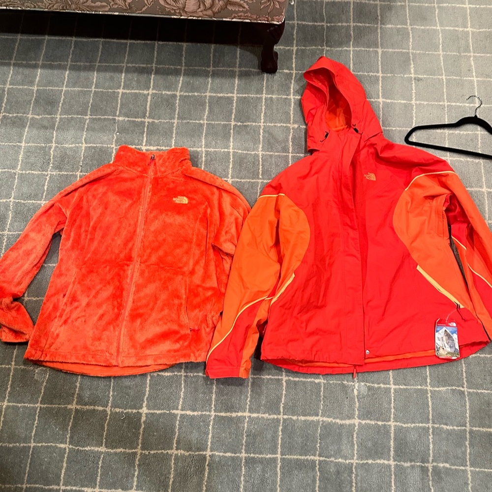 North face triclimate winter coat with fleece inner jacket